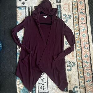 Splendid hooded cardigan